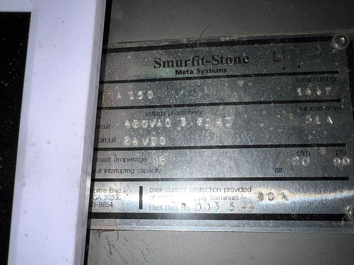 Used Case Former, Smurfit-Stone, Model Meta 150, Meta Systems, #5498637