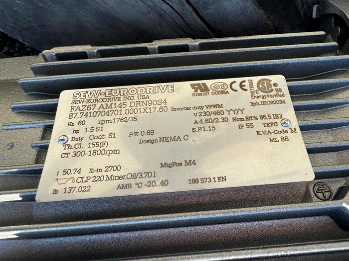 Used Tank, 2,000 Gallon, Stainless Steel, Jacketed, Agitated, APV Crepaco , #5532787