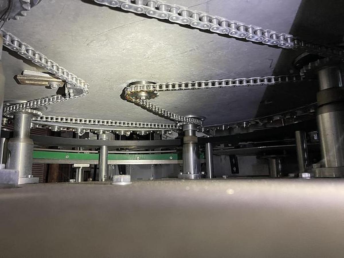 Used Filler, Piston, 40-Head, Rotary Piston Filler, Zacmi , Model 0295/40/3, #5991916