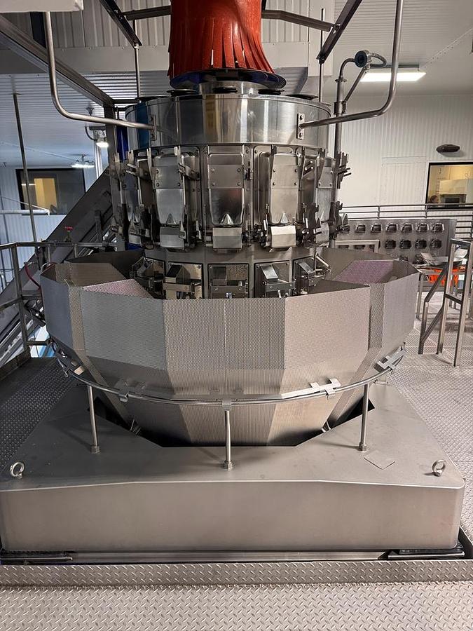Used Filling Line, Bag, Ishida Double Drop Scale, Dual Triangle Baggers, Elevator, #5991855