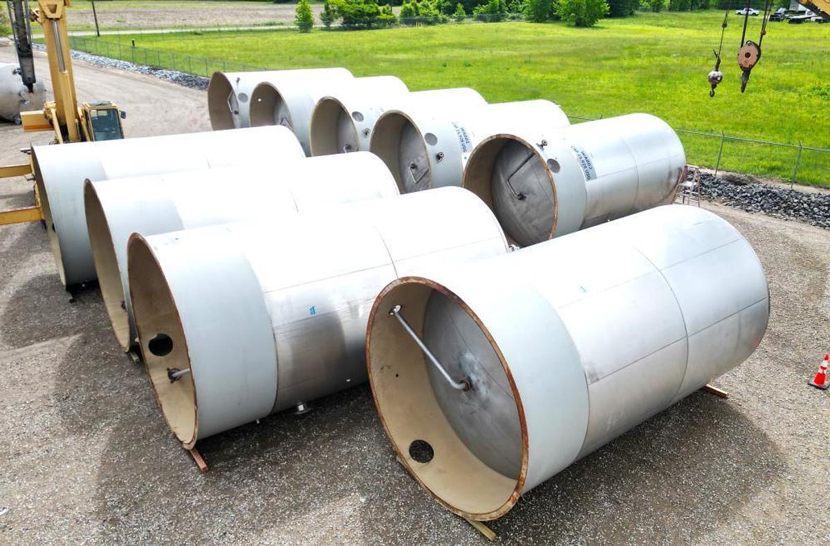 Used Tank, 15,000 Gallon, Vertical, 304L Stainless Steel, ASME, Unused, #5991729