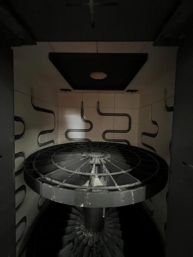 Used Burnout Furnace, Yasui, Model RBF37, Rotating Furnace - #