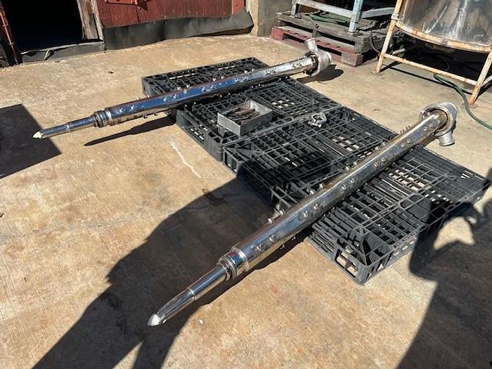 Used Votator, 6" X 72", Stainless Steel, Hot Oil, Spare Barrel, #5990977