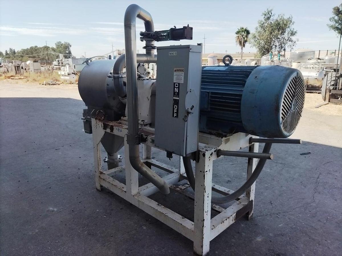 Used Pulper, Finisher, Rossi Catelli, Model P100/6R, Butterfly Turbo Juice Extractor, #5991912