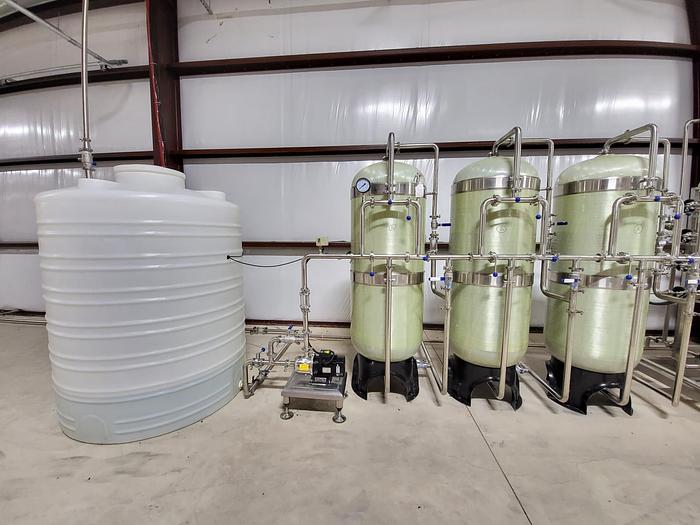 Used Reverse Osmosis Filter, Water Treatment System, RO, Silica Sand, Carbon Bed, UV, Ion Exchange - #4650959