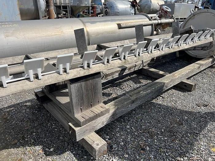 Used Tank, 350 Gallon, Stainless Steel, 2'6" X 10', Double Agitation, #C693490