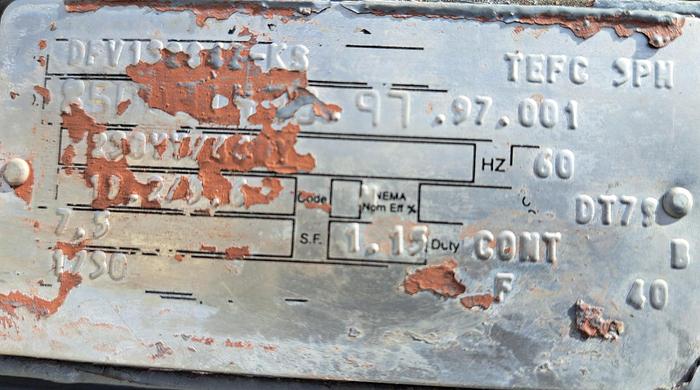 Used Tank, 1,000 Gallon, Scrape Agitated, Jacketed, APV Crepaco #S745296