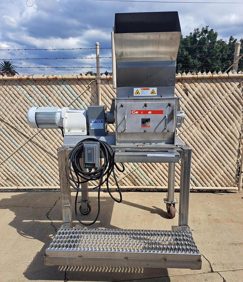 Used Mill / Grinder, Granulator Sieve / Nibbler, Gericke NBS 300/450, Stainless Steel, #5991558