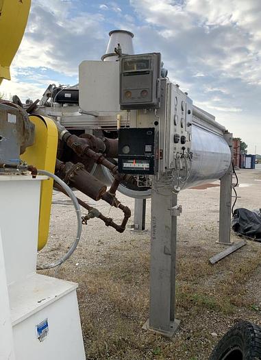 Used Dryer, Drum, Double, 42" x 120", Chrome, Buffalo Technologies, 160 PSI #D745511