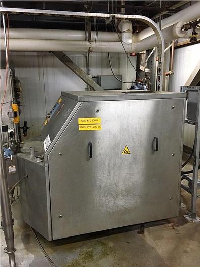 Used Spray dryer 7,000 lbs. Per hour evap. V-bottom dryer three nozzles