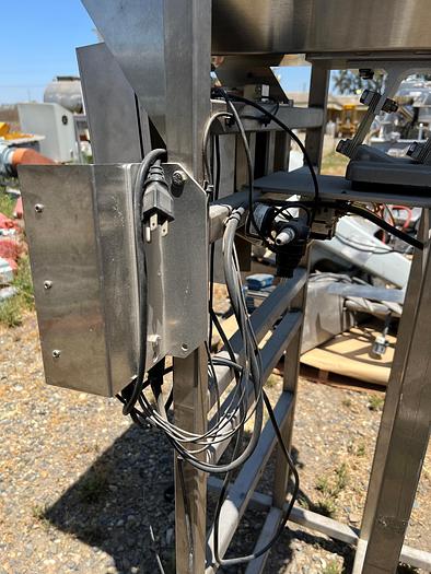 Used Filler, Weigh, 1-Lane, Logical Machines, Stainless steel, 50 Pounds #C745203