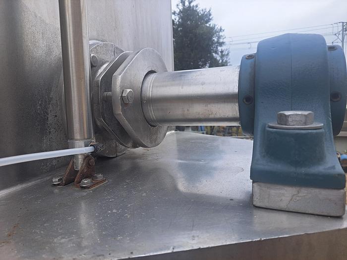 Used Mixer, Ribbon, 35 Cubic Feet, Stainless Steel, 15 HP, Double #5554503