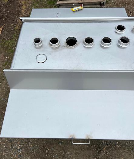 Used Tank, 225 Gallon, Stainless Steel, Rectangular Balance Tank #S744989