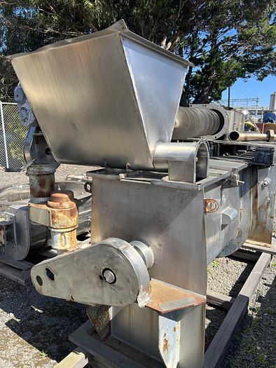 Used Blancher, Screw, 24" X 8', S/st, Utilicon, Steam, #C730496