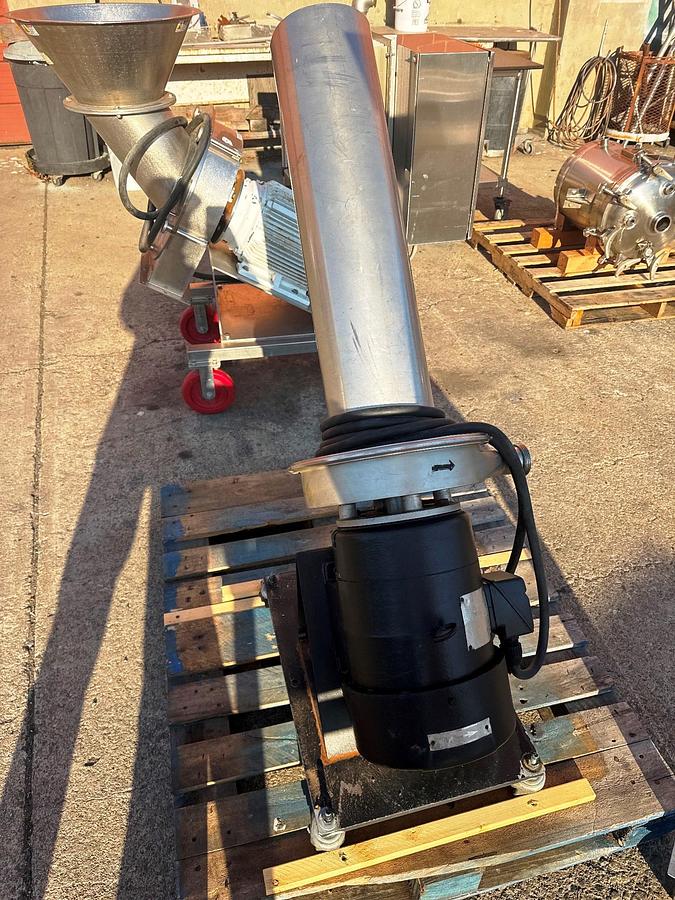 Used Mill, Disintegrator, 12", Stainless Steel, 7.5 HP, Custom, #5991509