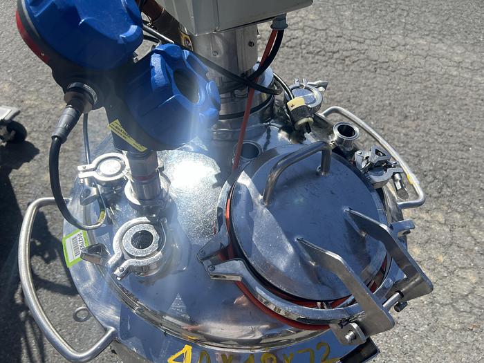 Used Reactor, 25 Gallon (100 Liters), 316L Stainless Steel, Jacketed, Agitated #S745441