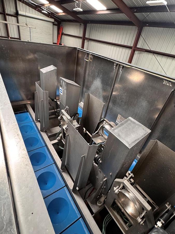 Used Corer, AIT, Floretor, Dual Side Pocket Conveyors, Broccoli, Complete System #5991869