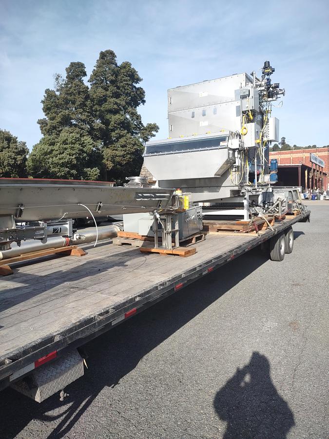 Used Filter, Pressure, Oberlin, Model OBF12, 316L Stainless Steel, 12 Square Feet #S744646