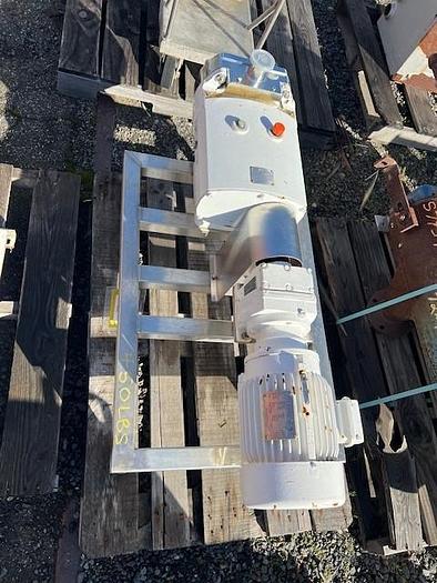 Used Pump, Positive, Alfa Laval, Mdl SX 47046, 2 HP, 2" In/Out, #5880229