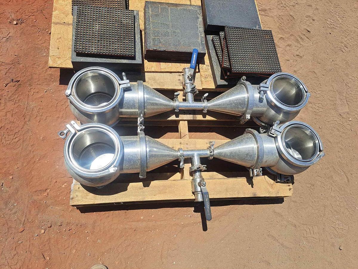 Used Mixer, Ribbon, 1100 Gallon, Dual Shaft, Stainless Steel, Jacketed, 15 HP, 7500 lb, #5991750