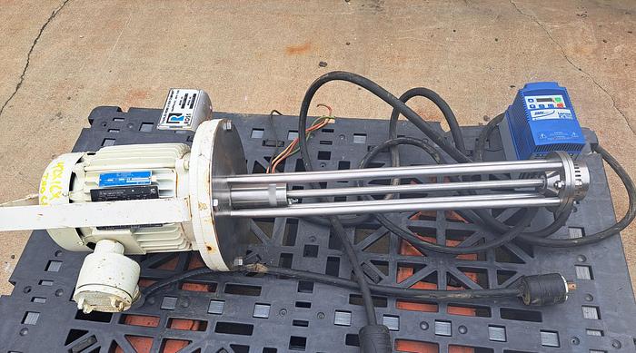 Used Mixer, High Shear, 3 HP, Ross, Model HSM-101, 316 Stainless #5475847