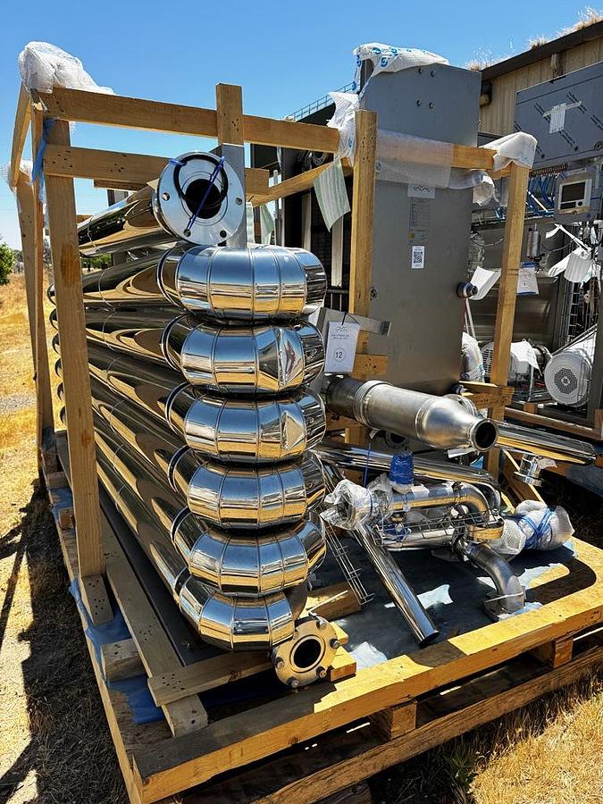 Unused Pasteurizer System, Media, Alfa Laval, PHE Type, 119 GPM, Stainless Steel, #5991414