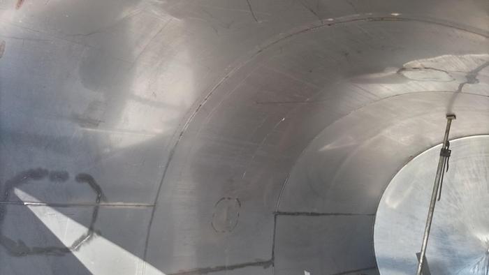 Used Tank, 4,500 Gallon, Stainless Steel, Agitated, 7’6” x 14' #S745312