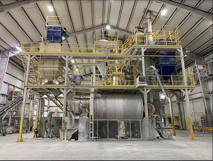 Used Mill, Ball, 8’x15’, ANIVI, 275kW, Alumina Lined, Classifier #C745127