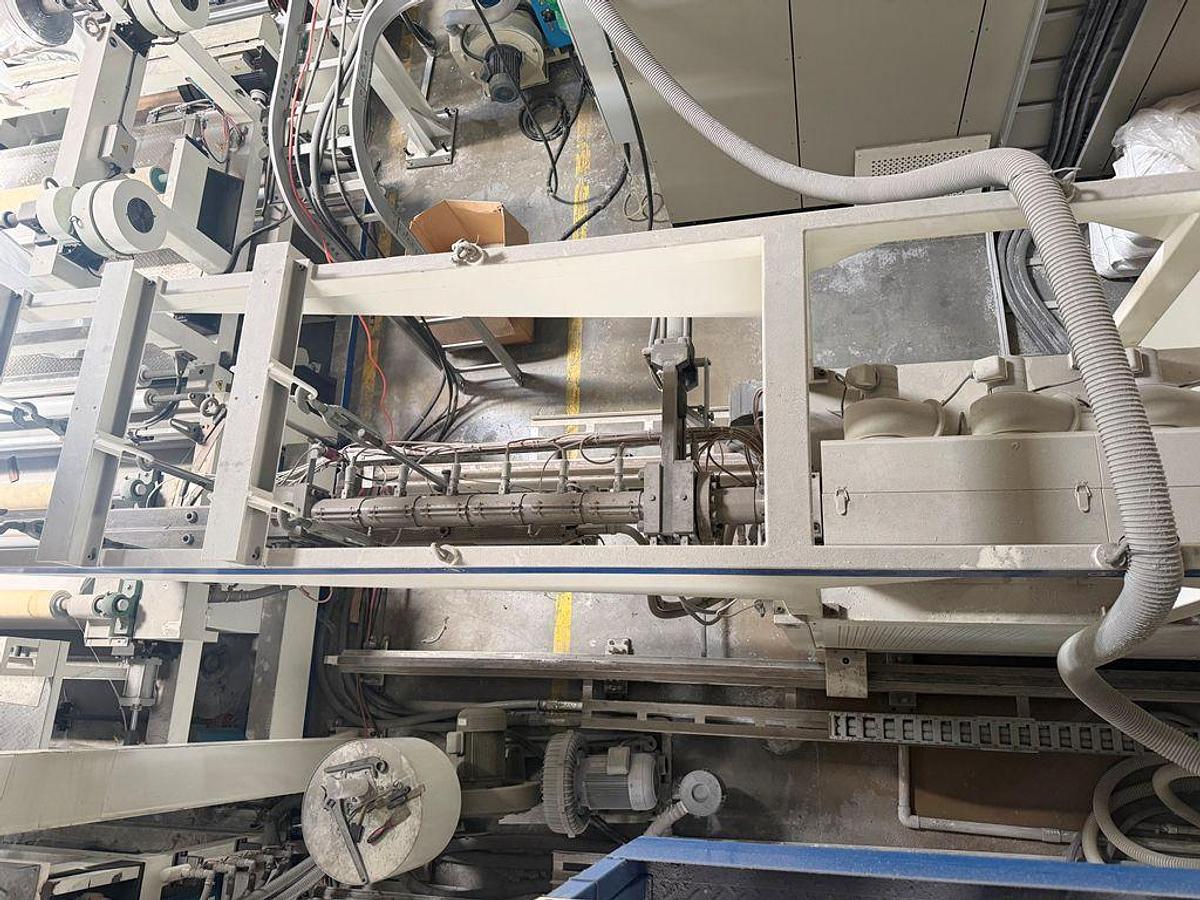 Used Extruder, Bubble Wrap System, 3-Layer, 72" wide, #5991826