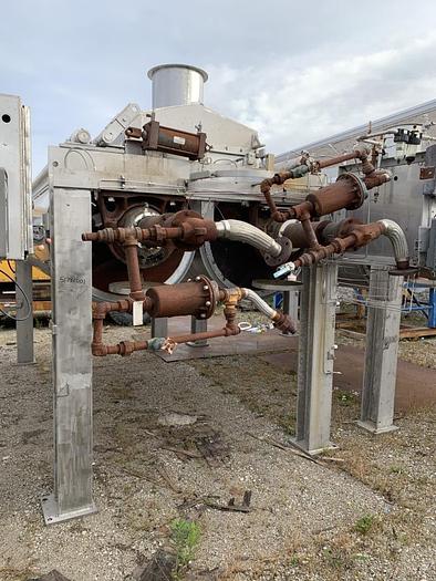 Used Dryer, Drum, Double, 42"x120", Chrome, PFE Rolls, 160 PSI A #D745513