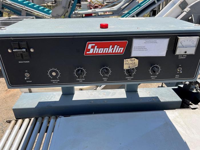 Used Sealer, L-Bar, Shanklin, Mdl S24B, 15" x 33, 40 per min #C745211