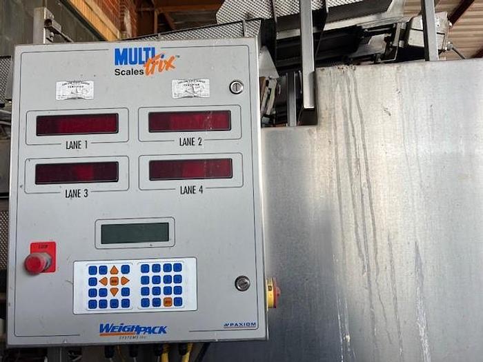 Used Filler, Box, Weigh, 2-Lane, Weigh Pack, Multi Trix, C741719 #C741719