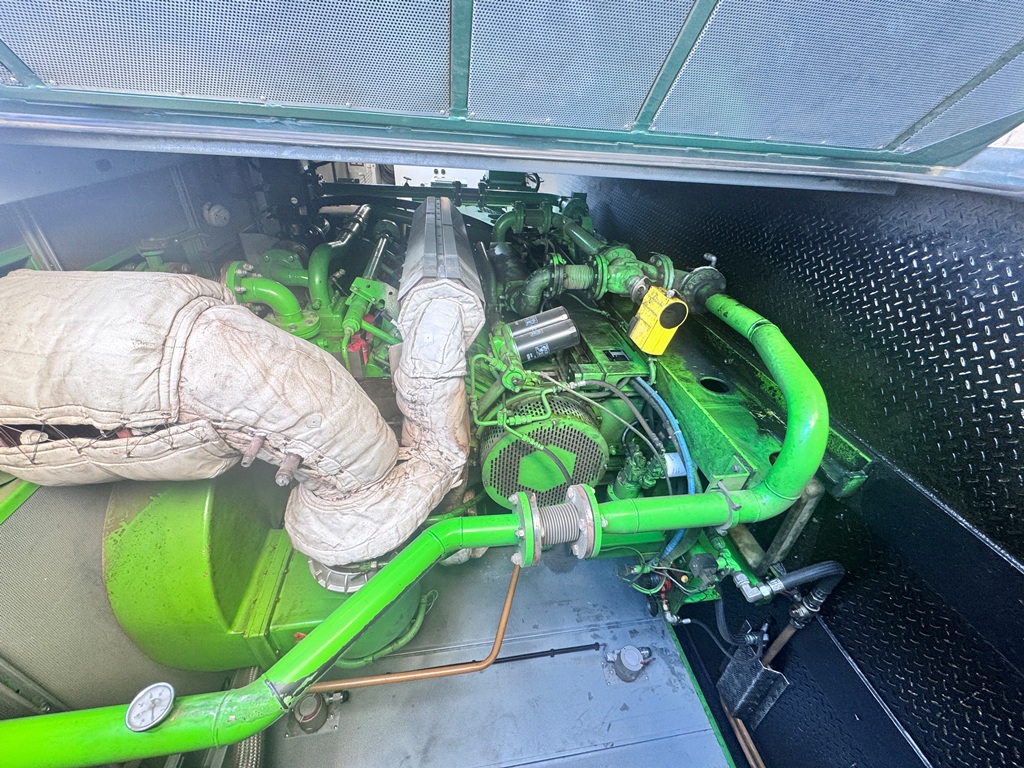 Used Cogeneration System, Natural Gas, 675 kW, GE Jenbacher JMC 312, Cooling & Heat Recovery System, Spare Engine, #