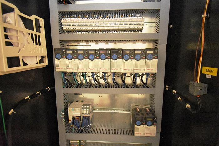 Used Wrapper, Pallet, Wulftec, WCA-SMART, Powered Roller Conveyor, #5991045