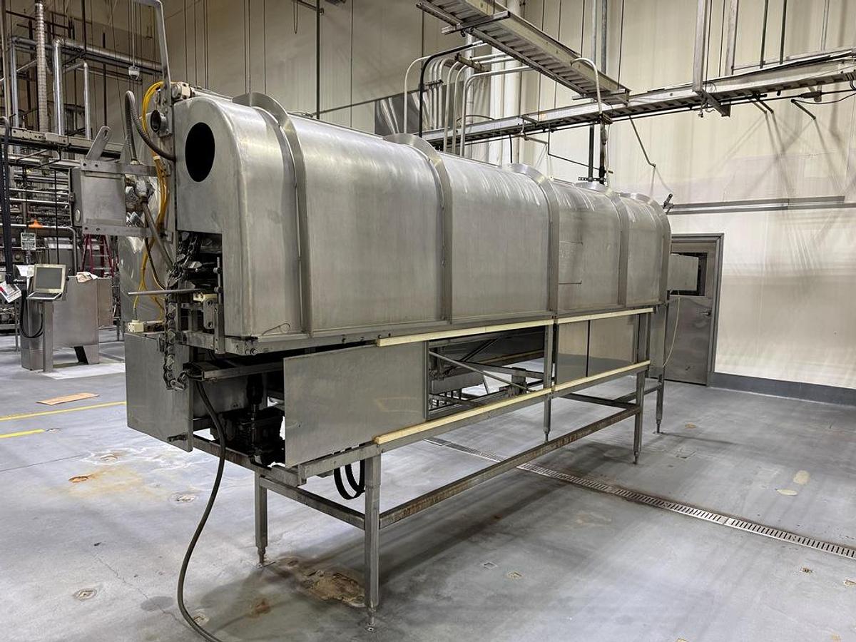 Used Canning Line, 400 BPM Class, Solbern / Angelus / Filtec / Signode, Stainless Steel, #5991611