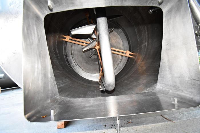 Used Tank, 2,750 Gallon, 316 Stainless Steel, Jacket, Agitated, #5991019