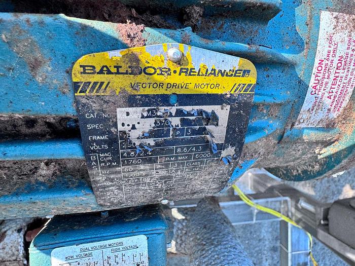 Used Holoflite, 24" X 20', Dual Screw, 316L Stainless Steel, 100 PSI #5990961