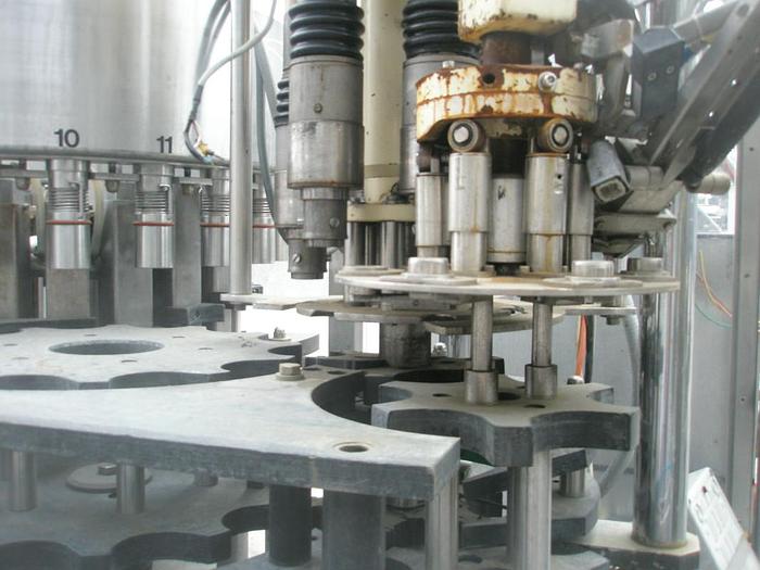 Used Filler, Capper, Scoma/Zalkin, 16-head Fill, 6-head Cap, #S733238