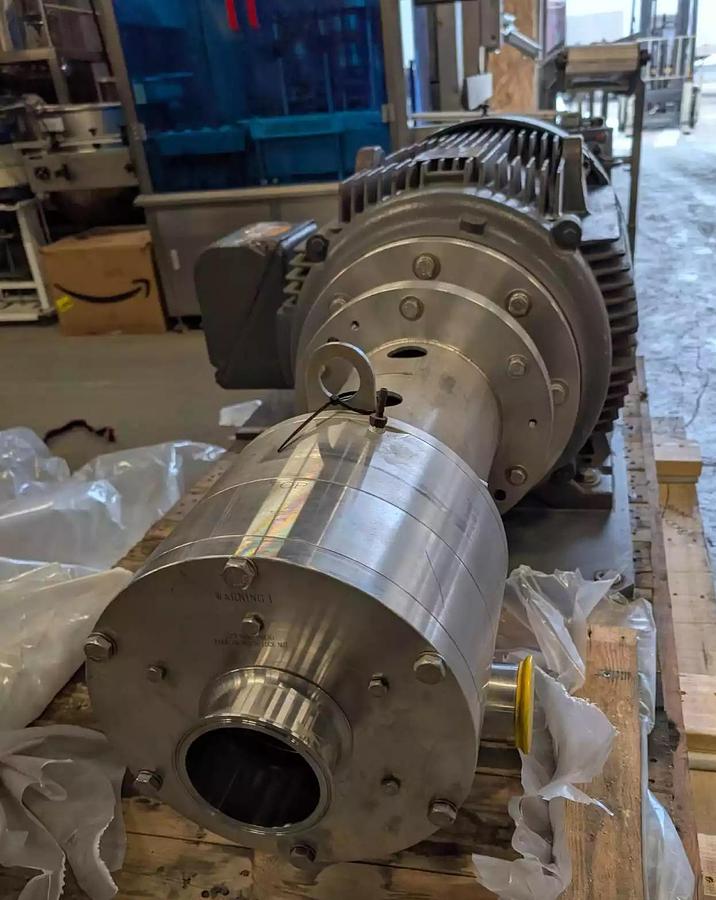 Used Mixer, High Shear, Admix/Copek Boston Turbo Shear Inline Mixer, Model Turbo 80-2, 200 HP, #