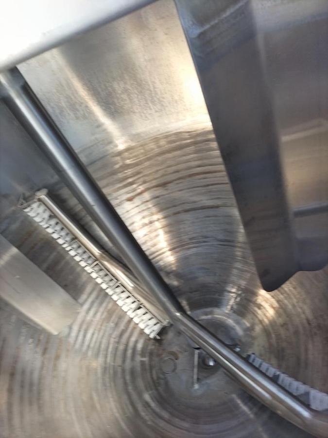 Used Kettle, 300 Gallon, Stainless Steel, Jacketed, Scrape Surface Agitation, Mueller,#5991921