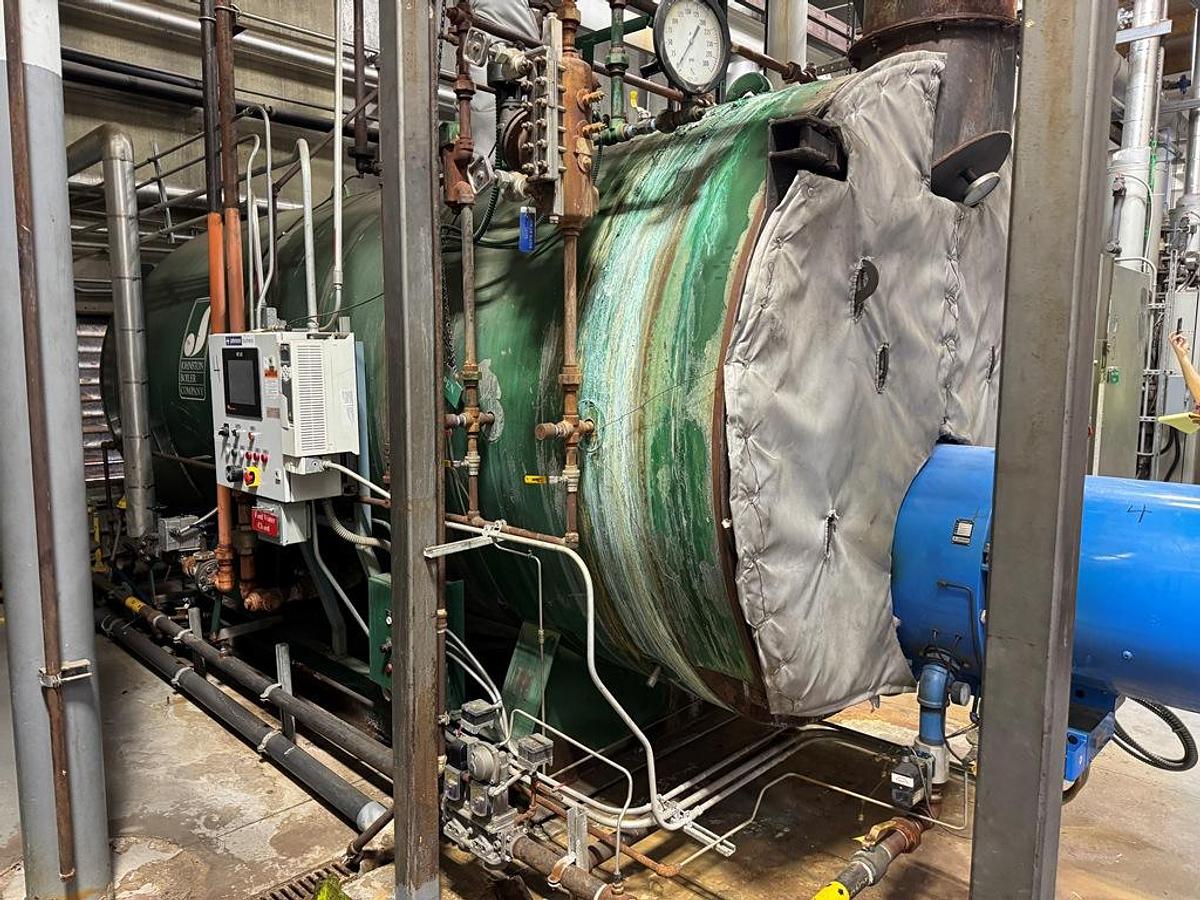Used Boiler, 300 HP High Pressure Steam, Johnston, NOXmatic Burner, Gas-Fired, #5991634