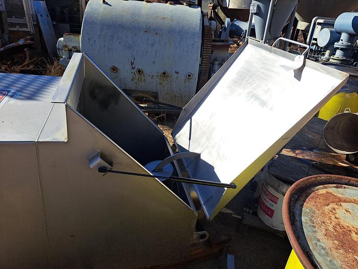 Used Dumper, Bag, 304 Stainless Steel, Shick, 30"x30"x 23", High Bottom Cone #5991163