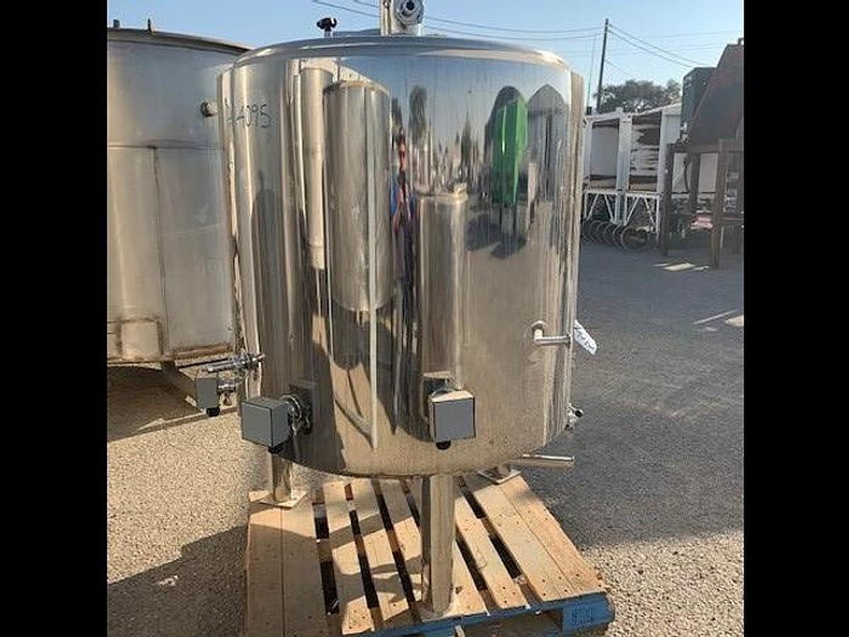 Used Tank, 340 Gallon, Insulated Stainless Steel, Heated Tank, ProBrew, #5991991