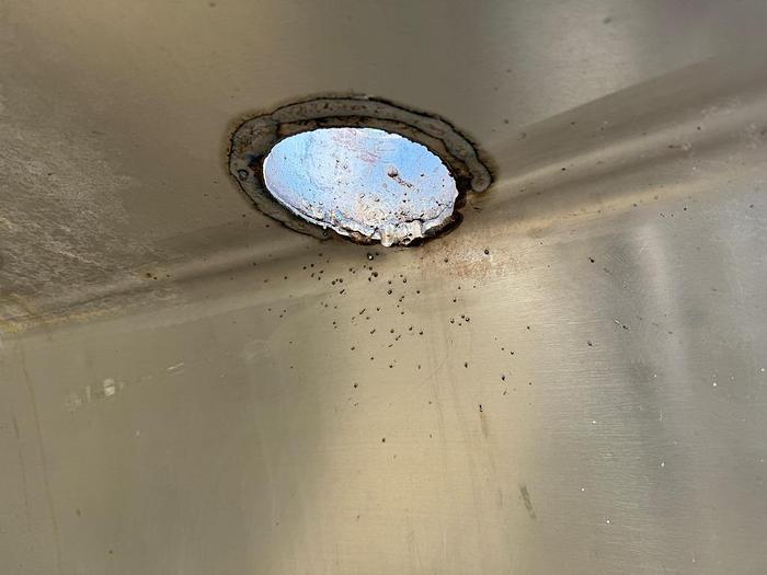 Used Tank, 1,000 Gallon, S/st, Jkt, DCI, Scrape Agit, CB/DT #S740387