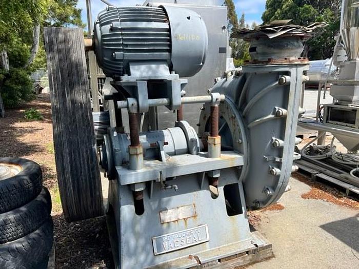 Used Pump, Centrif., 125 HP, Rubber Lined, 14" X 12", Galigher, SRL, #S611100