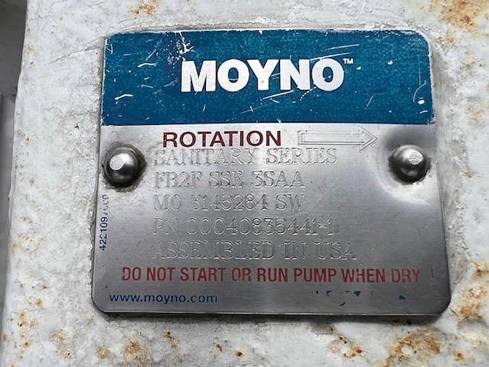 Used Pump, Moyno, Progressive Cavity, FB2F, 10 HP #5990970