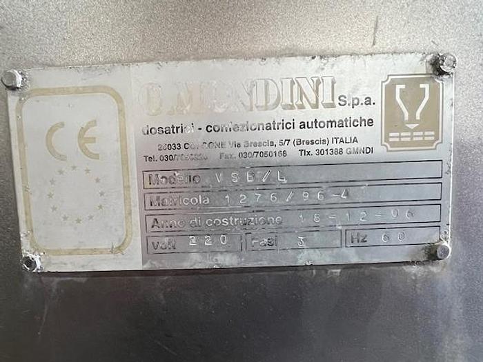 Used Depositor, Cheese, G Mondini, Mdl VSB/L, Piston (4) S/st, #S731696