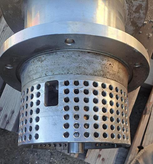 Used Tank, 575 Gallon, Mixing, Stainless Steel, Jacketed, Bolted Homogenizer #5991161