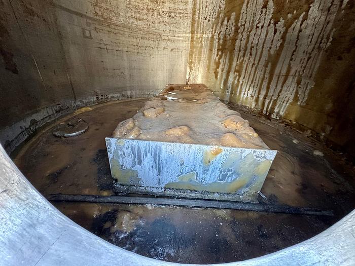 Used Tank, 12,000 Gallon, Stainless Steel, Storage Tank - #S744881