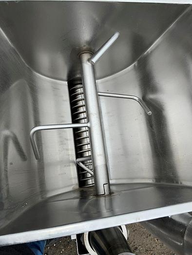 Used Feeder, Screw, 4" x 20", S/st, APV Crepaco, Model S430, Fruit Feeder #S744990